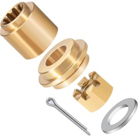 PROPELTECH For Yamaha Propeller Hardware Kits 25-30HP Outboard Motor 6L2-45987-01 10 Spline