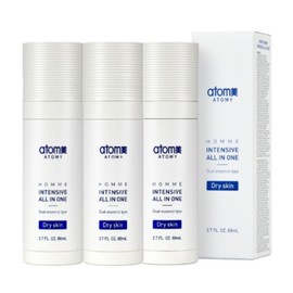 Atomy Homme Intensive All-in-One 80ml x 3 / 애터미 옴므 인텐시브 올인원 80ml x 3개