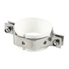 QiiMii 3" Hexagon Tube Hanger Stainless Steel SS304 with Cushion,Adjustable