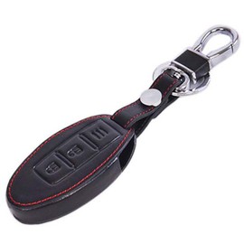 [EMY] NISSAN Nissan Smart Key Case, Key Holder, X-Trail, Serena, Notebook, Skyline and More Colors Available, Black