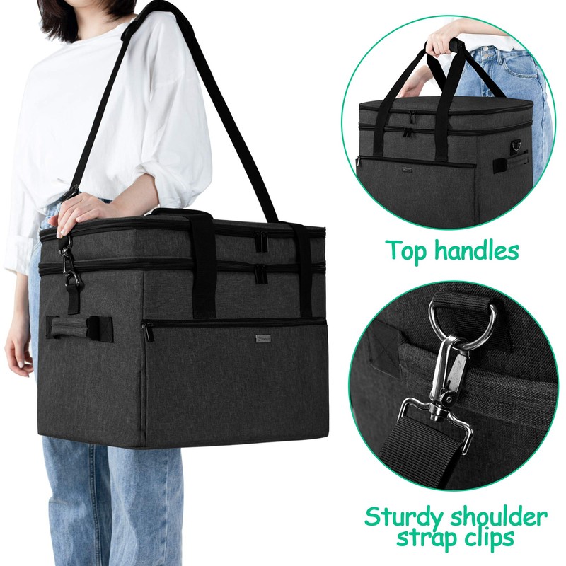 Yarwo Carrying Bag Compatible with Ninja Foodi Indoor Grill AG301/IG651/DG551,