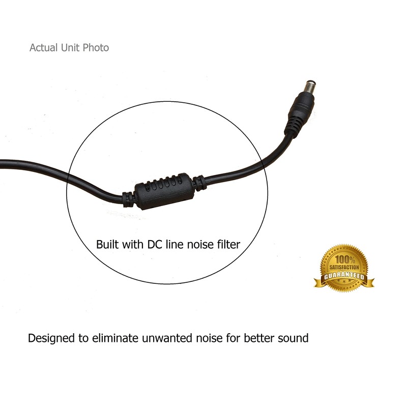 AC Adapter Power Supply Compatible with Yamaha DTX900 Drum Trigger