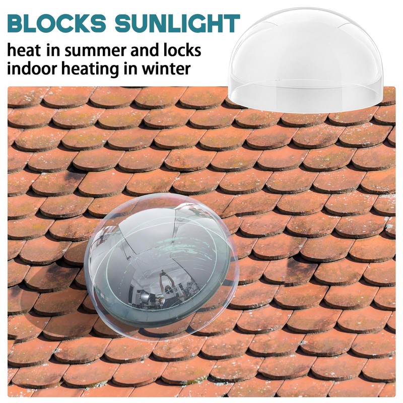 Otoolling 12 x 12 x 7 Inch Skylight Replacement Dome