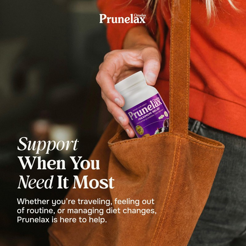 Prunelax Maximum Relief - 200 Tablets Size - Laxative Tablets