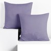 DecoKing 2 x Pillowcases 80 x 80 cm Jersey Cotton
