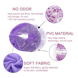 Dolson Hot and Cold Breast Therapy with Soft Fabric 2 Packs Hot and Cold Breast Pack Reusable