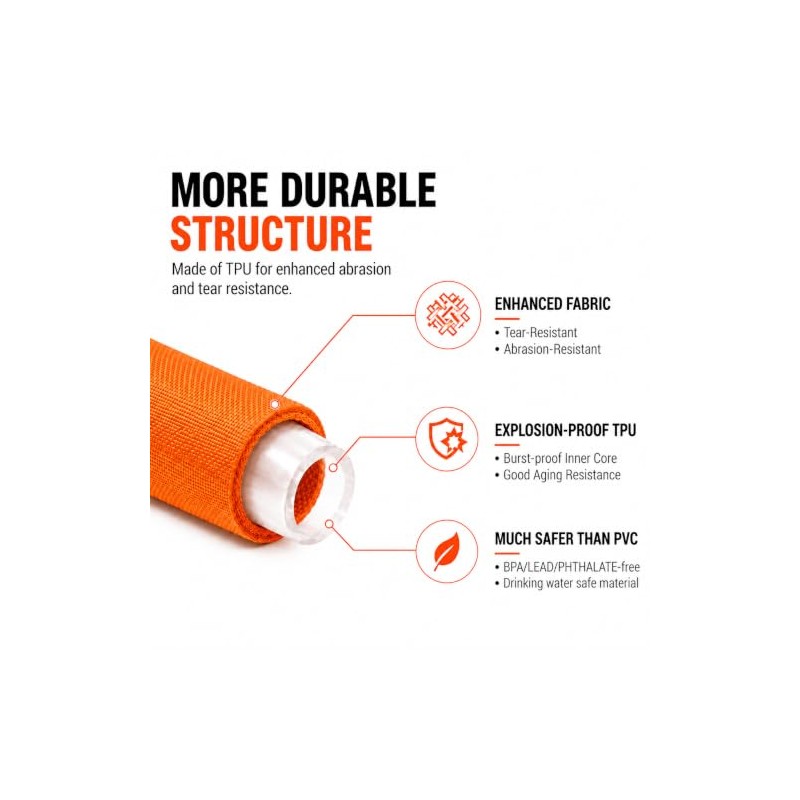 Sartis 25FT All-Weather Durable Garden Hose