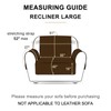 HOMERILLA Recliner Chair Covers Reversible Cover Washable for Large Recliner