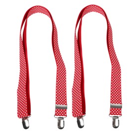 FOMIYES 2pcs Adjustable Elastic Mitten Clips for Kids Winter Glove Retainer Straps Toddler Mitten Holders Skiing Gear Accessories for Outdoor Activities