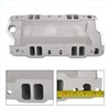 FGJQEFG Intake Manifold Single Plane Cast Satin Finish Aluminum Compatible