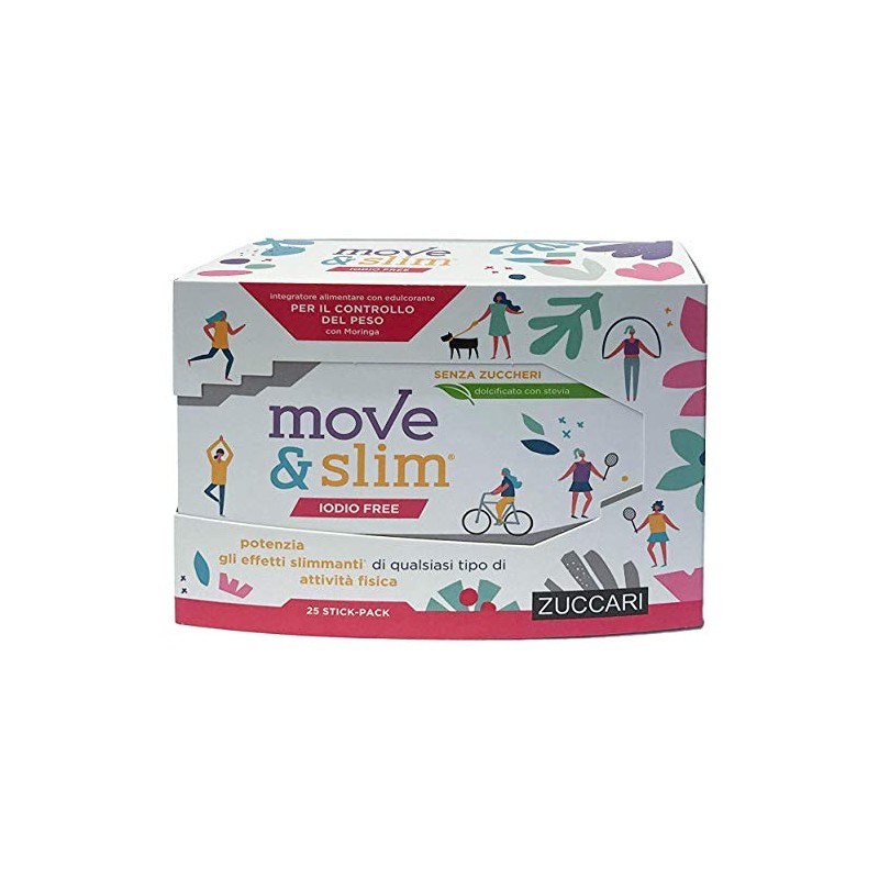 ZUCCARI Move & Slim® Iodine Free - 25 stick-packs x