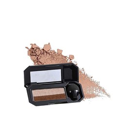 Wimode 2 Color Waterproof Eyeshadow with Exquisite Shine and Smooth Texture, Long Lasting Eye Makeup (02#)