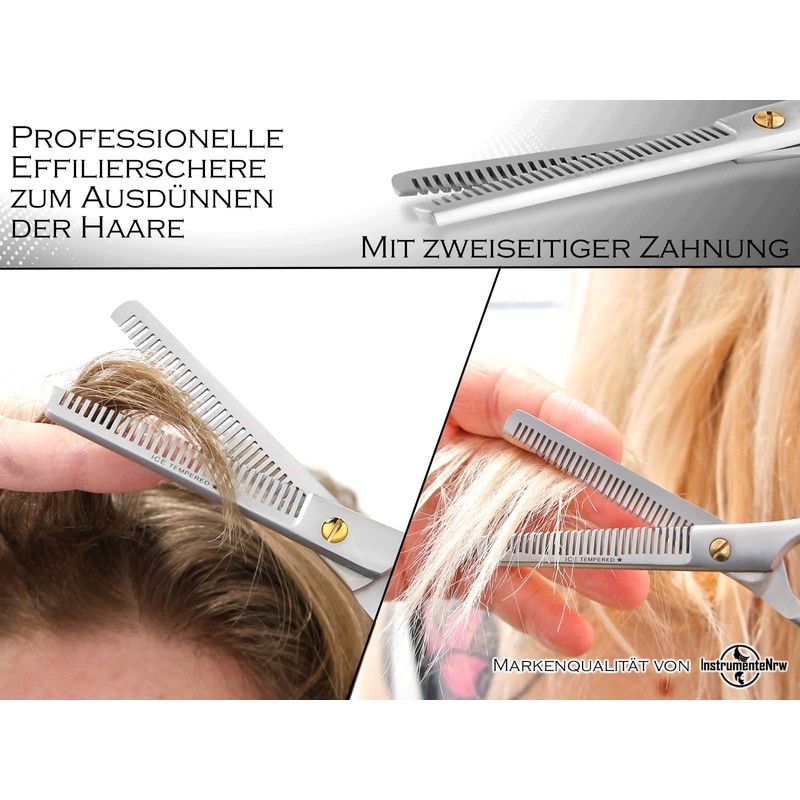 Thinning Hair Scissors 5.5 Inches with 2-sided teeth