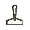 Wuuycoky 1.5" Inner Diameter D Ring Gun Color Lobster Clasps
