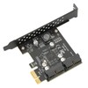 PCIE to USB 3.2 Expansion Card 5Gbps High Speed USB3.2