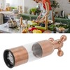 Pepper Mill Professional Refillable Ceramic Rotor Coarseness Adjustable Manual Pepper