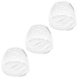 Tapones de repuesto compatibles con biberón Chicco Natural Feeling; no para biberón híbrido Duo; no son piezas de repuesto originales Chicco (paquete de 3)
