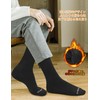 Closemate Men's Thick Socks, Winter Socks, Antibacterial, Deodorizing, Sweat Absorbent,