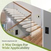 TG 4-Way Toggle Light Switch with Wall Plate, Four Way