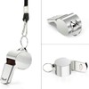 Whistle for Coaches 6 pcs, Stainless Steel Whistles for Teachers