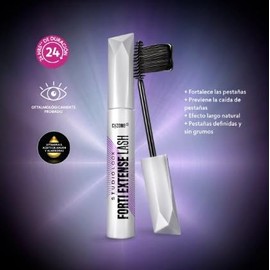 Studio Look Forti Extense Lash Natural long effect eyelash strengthening mascara Black 8 g / 0.28 oz.
