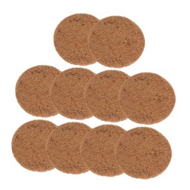 Toddmomy 10 nest liners, pigeons: coconut palm silk breeding pads for parrots, pigeons nest, quail nest pads, 5.9 inches