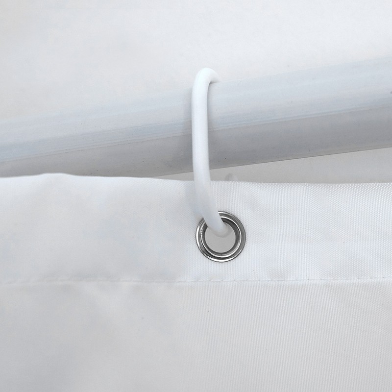 Gray Stone Shower Curtain Waterproof Mildew Proof Bath Curtain with