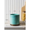 MIKIGEY Utensil Holder, 360° Rotating Extra Large Ceramic Kitchen Utensil