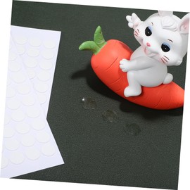 Operitacx 300stücke Transparente Runde Doppelseitige Klebepunkte Paste Punkt Aufkleber Für Diy Basteldekoration Wasserfeste Klebepunkt Zum Basteln