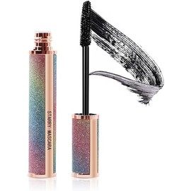 4D Silk Fiber Lash Mascara, Black Voluminous & Long Lasting, Waterproof, No Smudge, No Clump, No Flake (1pcs)