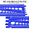 Tsudoku 2Pc Nut Bolt Thread Gauge Checker Bolt Size and