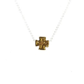 My Saint My Hero Faith Petite Necklace (Gold)