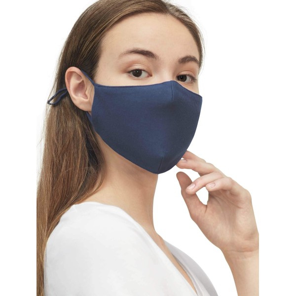 TOM TAILOR Men's Fabric Mask Double Pack, 10668 - Sky