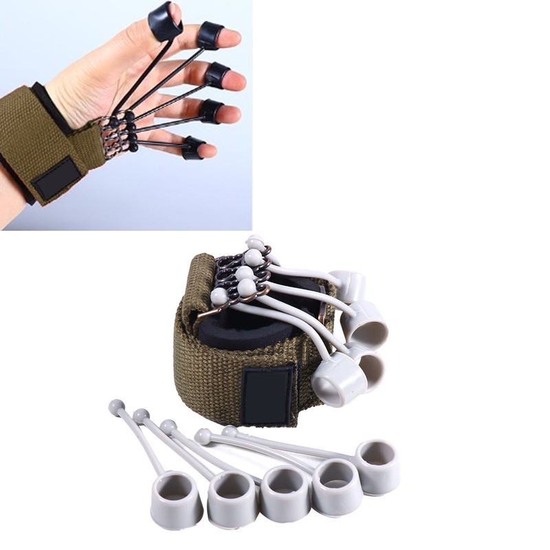 Silicone Finger Stretcher Flexion Extension Trainer Hand Grip Strength Exerciser