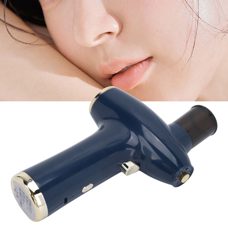 Facial Oxygen Spray Injector Red Blue Light High Pressure Fine
