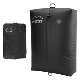 Vacuum Bags for Clothes, Reusable TPU Vacuum Bags with Airtight Valve, Travel Nylon Organiser with Waterproof Zip, Airtight Packing Cubes for Suitcase, Backpack, Hand Luggage