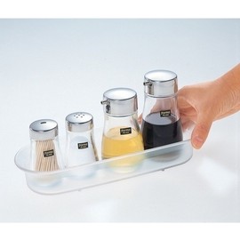 Glass and Stainless steel Soy sauce Pot by FORMA