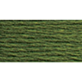 DMC 117-937 6 Strand Embroidery Cotton Floss, Medium Avocado Green, 8.7-Yard