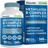 Methylated B Complex with Methylfolate and B12 Methylcobalamin 1000 mcg
