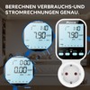Wattmeter Socket, Digital Electricity Meter, Maxcio with 7 Modes, Energy