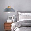 Hnexsei Metal Pendant Light Fixture, Modern Macaron Color Ceiling Hanging