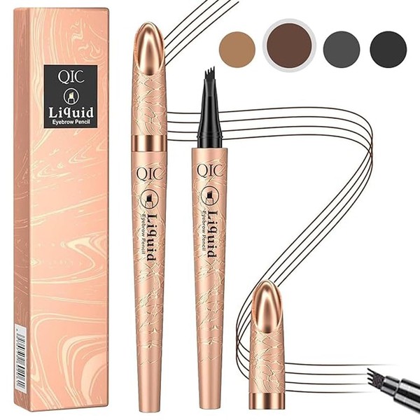 Eyebrow Pencil, Liquid Waterproof Eyebrow Pencil, Eyebrove Microbrading Pen, Eye