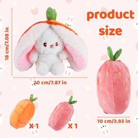 Waldspring Easter bunny, pack of 2, Easter bunny, plush toy, Easter bunny cuddly toy