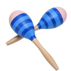 Maracas for Adults Kids, 2 Pcs 9 Inch Wooden Maraca for Party Favors