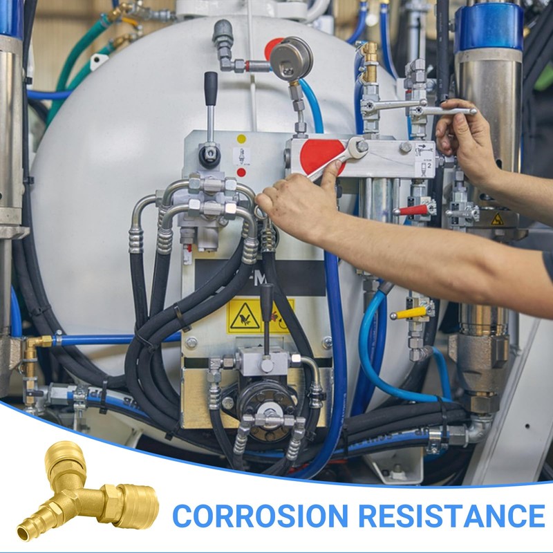 Compressed Air Distributor 2-Way Compressed Air Switch with 2 Compressed