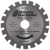 Austsaw Extreme Rotary Hacksaw Blade, 125 mm Diameter x 22.2
