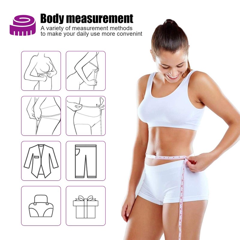 Tape Measures Retractable, Fabric Measuring Tape, 60 Inch Small Sewing