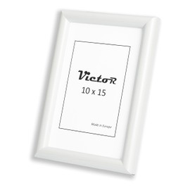 VictoR David Picture Frame White 10 x 15 cm Frame 14 x 17 mm Vintage A6 Picture Frame White Shabby Chic Decoration Picture Frame 10 x 15 White