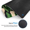 Green Army Digital Camouflage Print Multi-Size Comfortable Rubber Base Mousemat