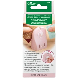 Clover CL7490 Quick Cutting Thread Cutter, Pink, 1 Piece
